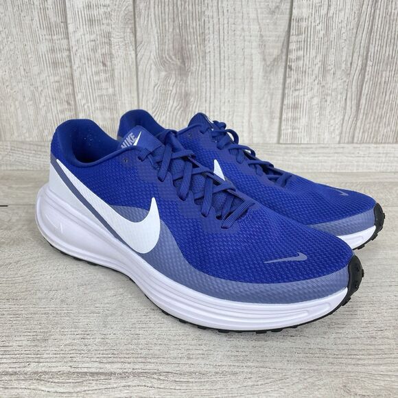 Men\'s Nike Revolution 8 Size 12 Deep Royal Blue Indigo White Shoes HJ9198-401 main image 10